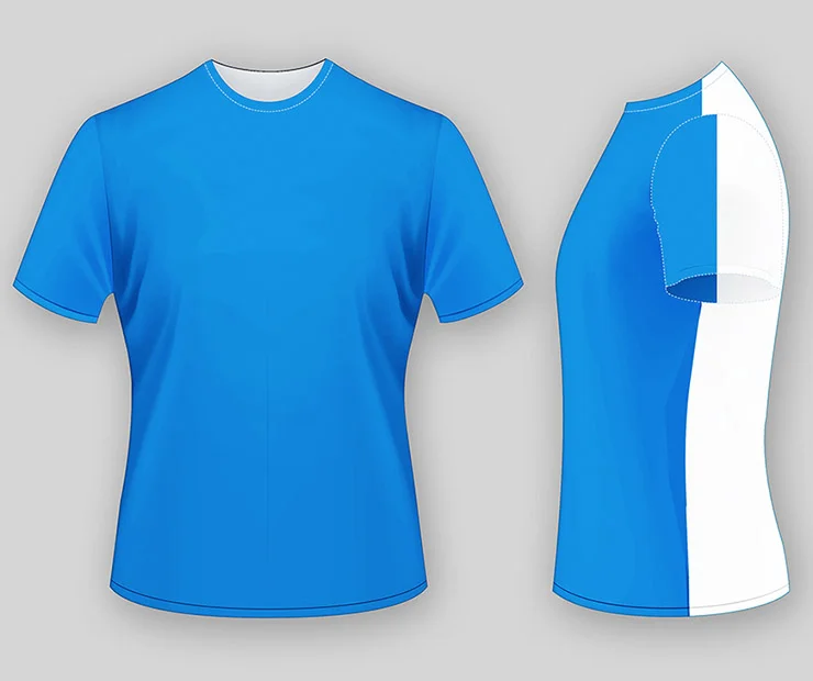 Contrast Colour Tshirt