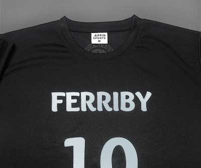 Tshirt with Reflective Print