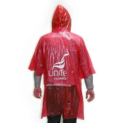 Branded PE Ponchos