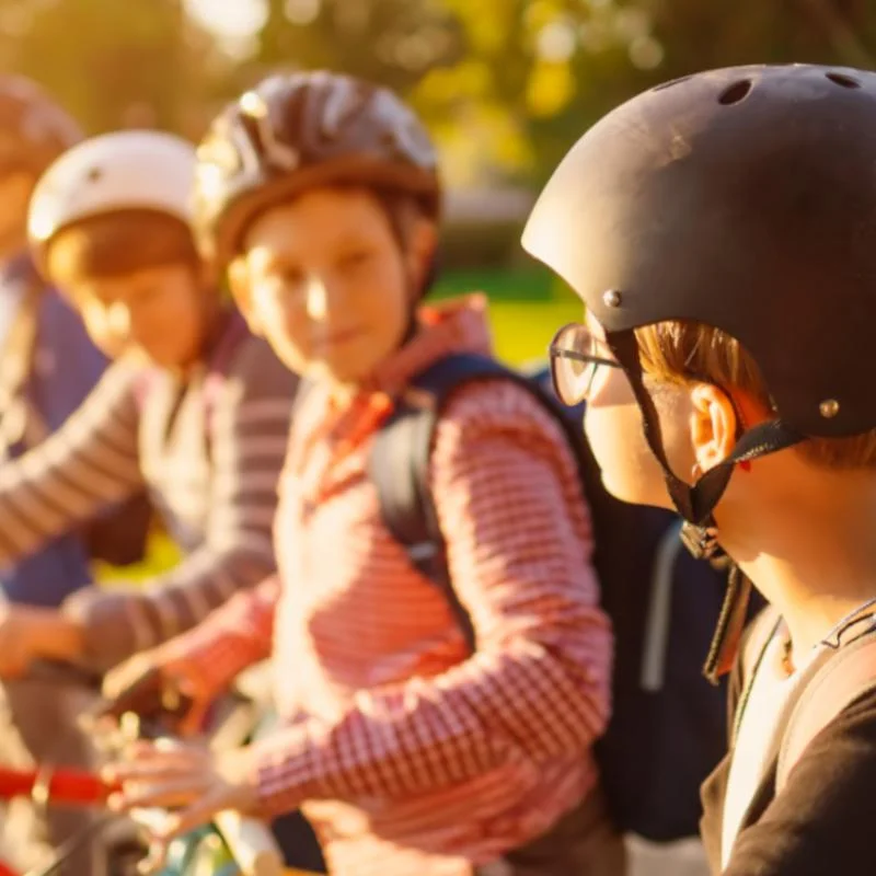 Men cycling