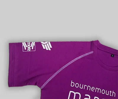 Print on 1 sleeve option for bespoke t-shirts