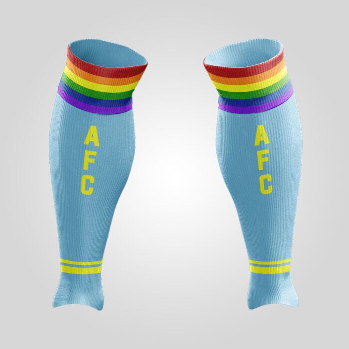 Custom Footless Football Socks - Image 5