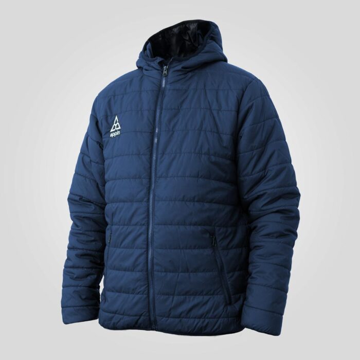 Padded bench jacket (navy)