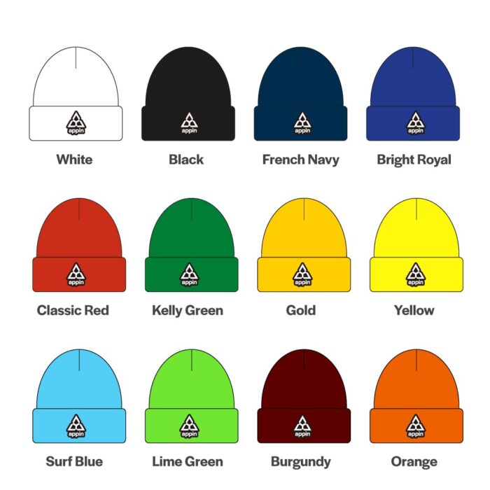 Plain Beanie Hat - Image 2